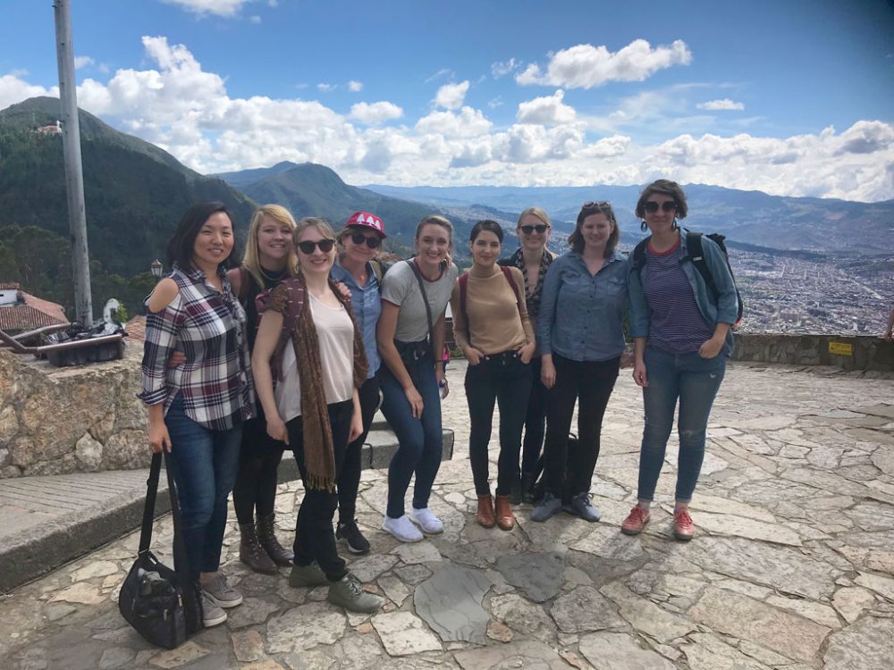 Grad students attend Design After conference in Bogotá